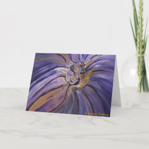 Purple Paradise Card