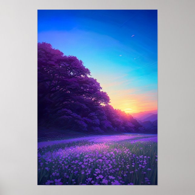 Purple Paradise Poster (Front)