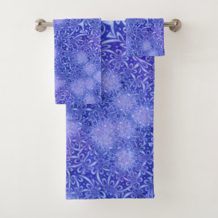 purple passion bath towel set