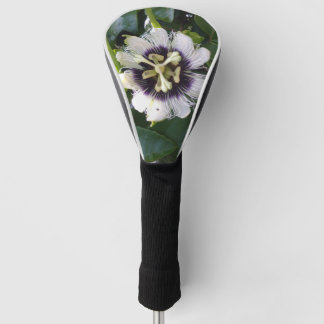 PURPLE PASSION FRUIT FLOWER GOLF HEAD COVER