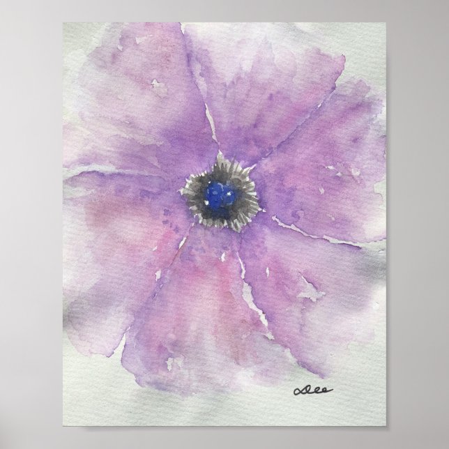  Purple Passion Premium 8x10 Canvas Gloss Poster (Front)