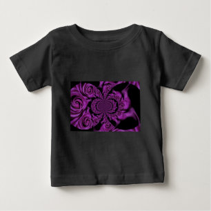 Purple Passion: Royal Romance Roses Baby T-Shirt