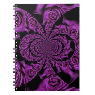 Purple Passion: Royal Romance Roses Notebook