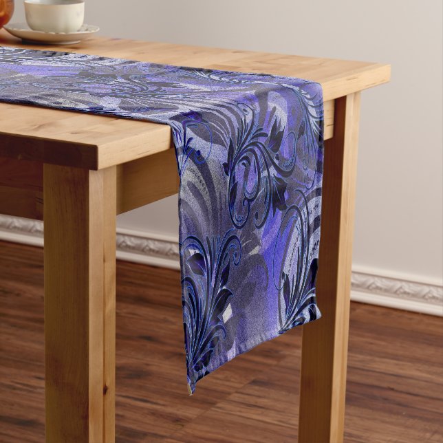 Purple Passion Short Table Runner (In Situ)