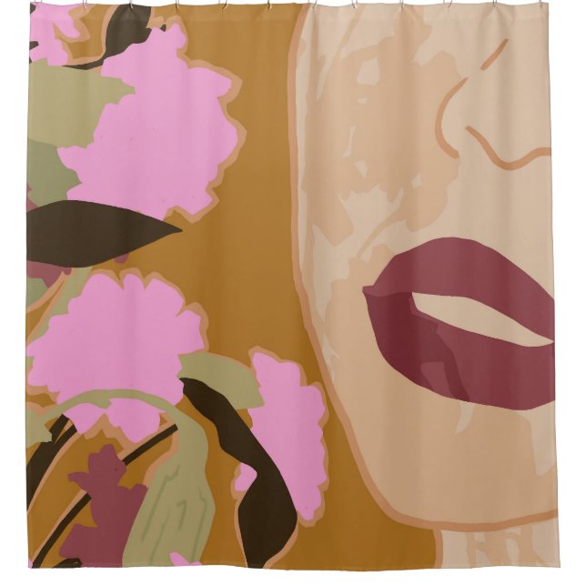 Purple Passion Shower Curtain (Front)