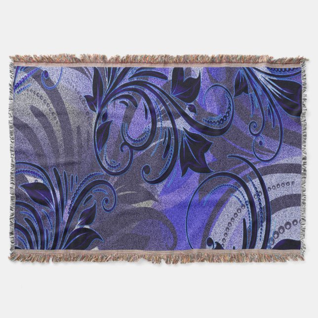 Purple Passion Throw Blanket (Front)