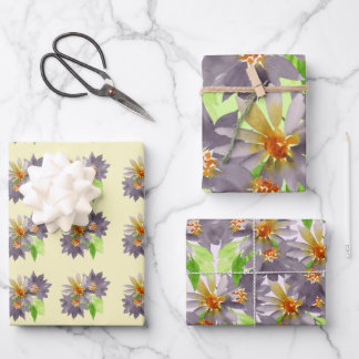 Purple Passion Wrapping Paper Sheet