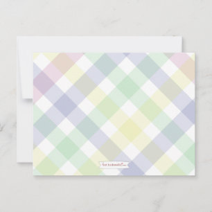 Purple Pastel Baby Shower Mummy to Be Advice Card