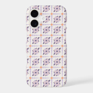 Purple pastel Decorative colourful tile