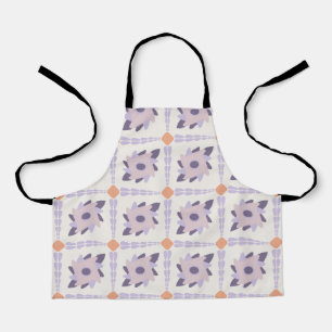 Purple pastel Decorative colourful tile Apron