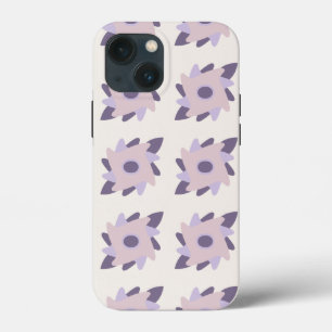 Purple pastel Decorative colourful tile  iPhone 13 Mini Case