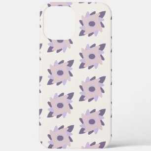Purple pastel Decorative colourful tile iPhone 12 Pro Max Case