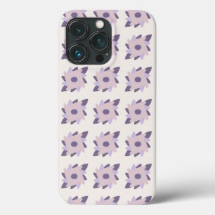 Purple pastel Decorative colourful tile  iPhone 13 Pro Case