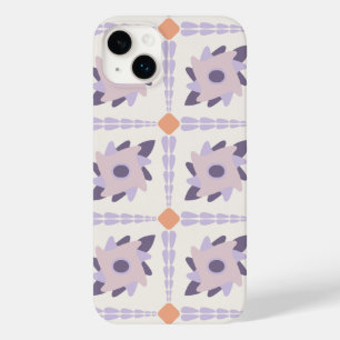 Purple pastel Decorative colourful tile  Case-Mate iPhone 14 Plus Case