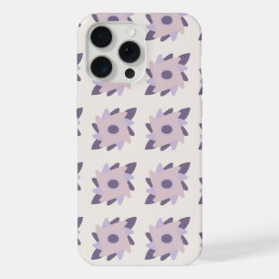 Purple pastel Decorative colourful tile  iPhone 15 Pro Max Case