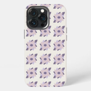 Purple Pastel Decorative Tile Pattern iPhone 13 Pro Case