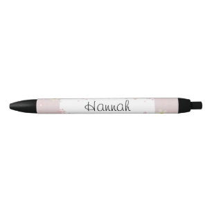 PURPLE PASTEL minimalist elegant name pen for her