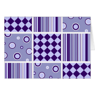 Purple Patchwork Pattern
