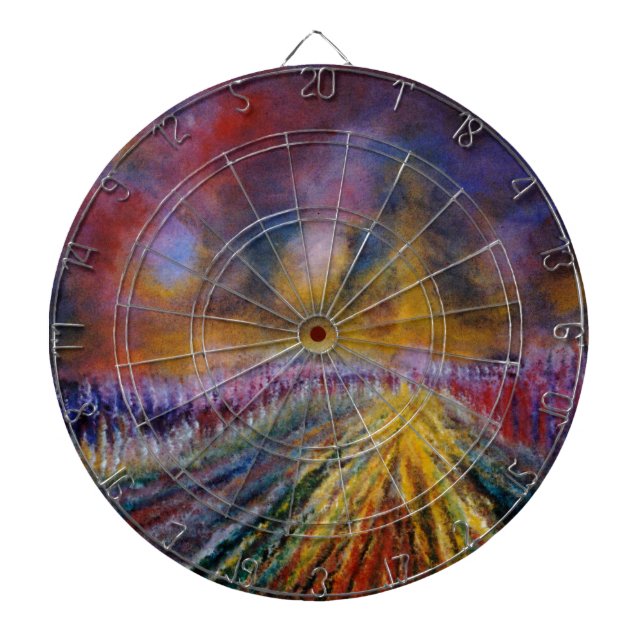 Purple Path Dartboard (Front)