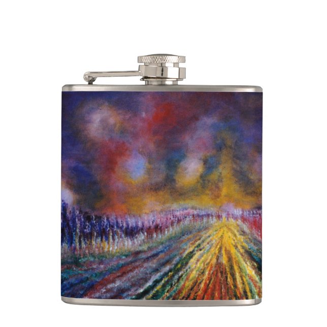 Purple Path Hip Flask (Front)