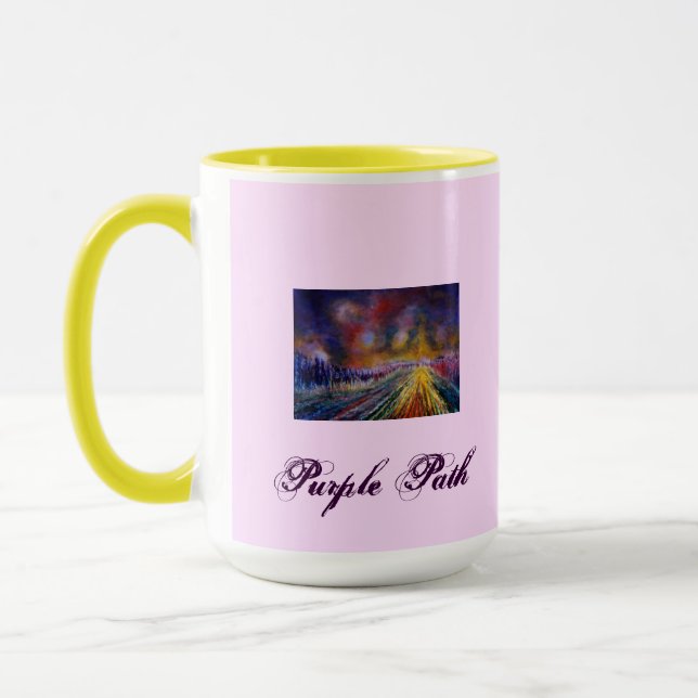 Purple Path Mug (Left)