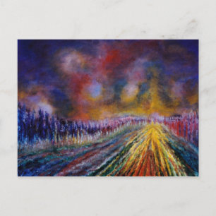 Purple Path Postcard