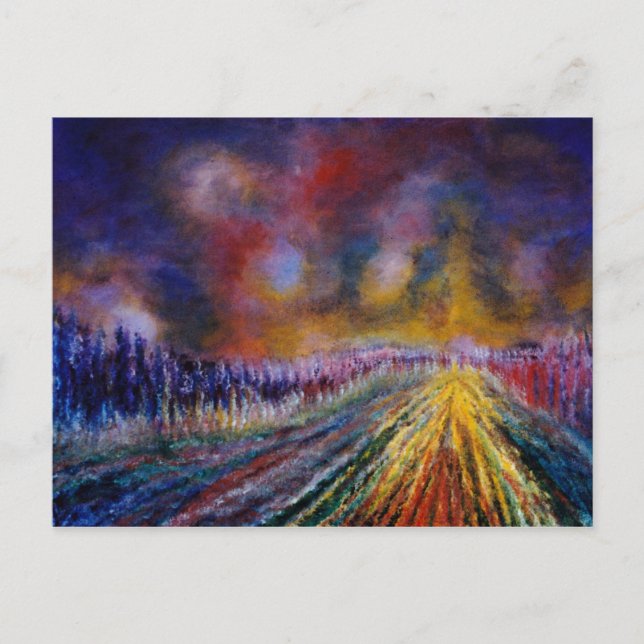 Purple Path Postcard (Front)