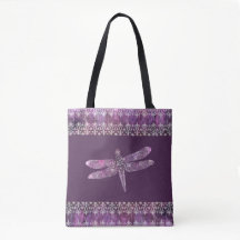 Purple Patina: Dragonfly Filigree