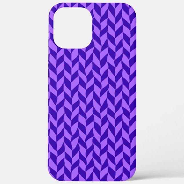purple pattern Case-Mate iPhone case (Back)