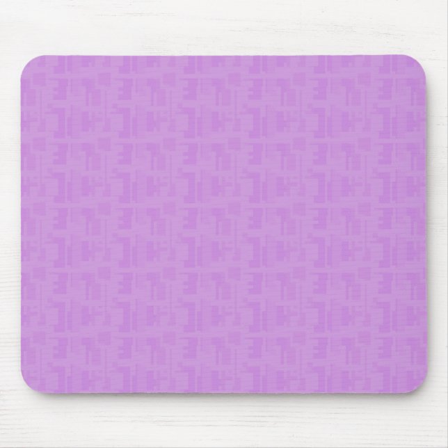 Purple Pattern Mouse Pad (Front)