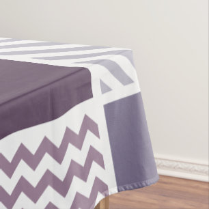 Purple Pattern Tablecloth