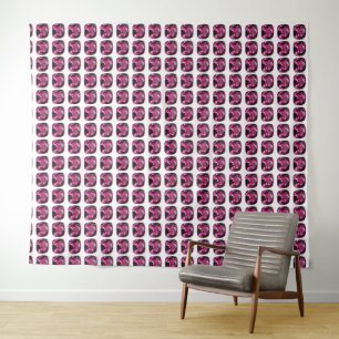 Purple Pattern Tapestry
