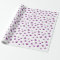 Purple Paw Prints Pattern