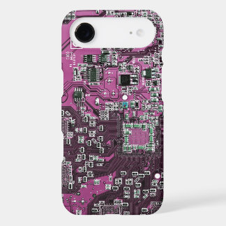 Purple PCB Circuit Board Design for IT Pros