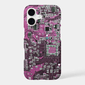 Purple PCB Circuit Board Design for IT Pros