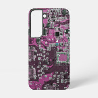 Purple PCB Circuit Board Design for IT Pros