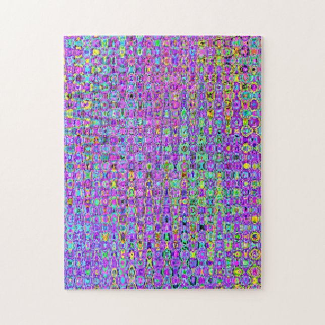 Purple Peacock Jigsaw Puzzle (Vertical)