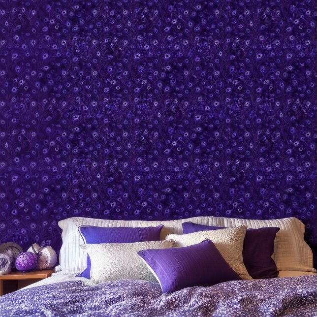 Purple Peacock Paradise Wallpaper (Creator Uploaded)