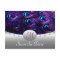 Purple Peacock Wedding Save the Date Cards