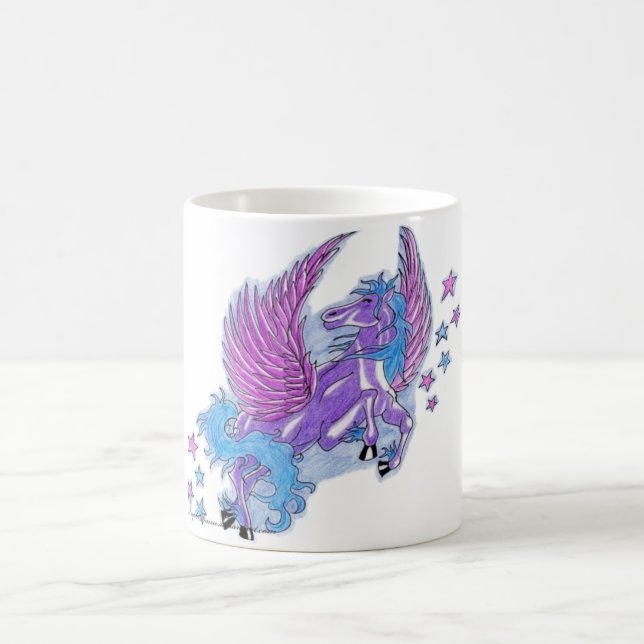 Purple Pegasus Fantasy Mug (Center)