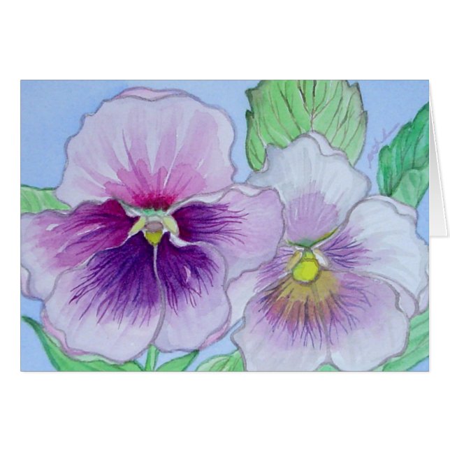 Purple Pensy (Front Horizontal)