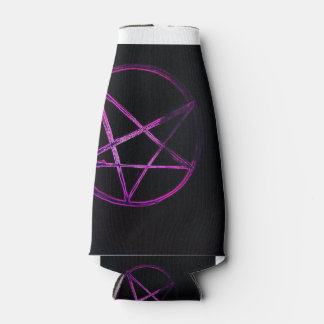 purple pentagram can cooler