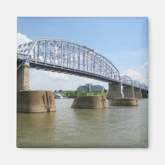 Purple People Bridge magnet