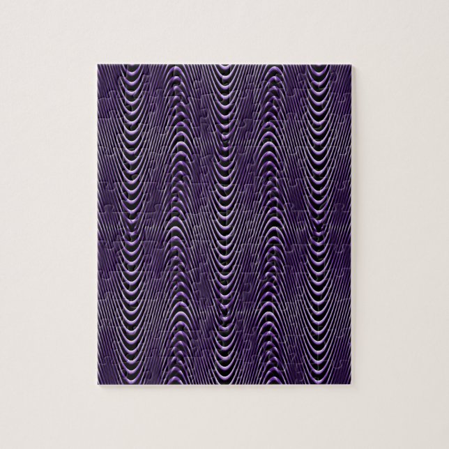 Purple People's Illusions.... Jigsaw Puzzle (Vertical)