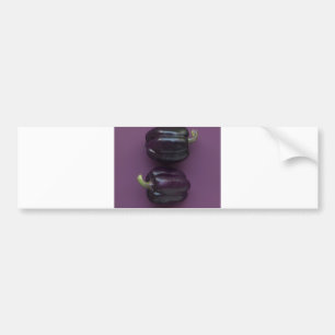 purple peppers bumper sticker