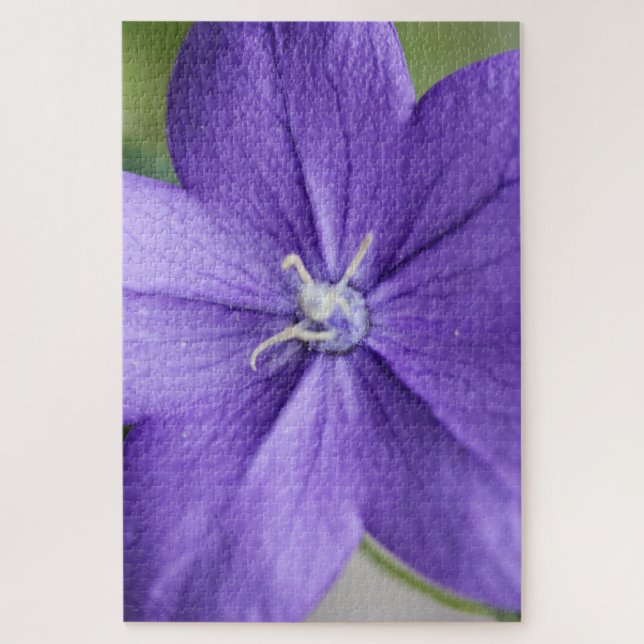 “Purple Petal Puzzle – Serenity in Every Piece” (Vertical)