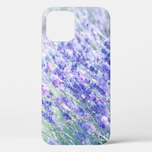 PURPLE PETALED FLOWERS iPhone 12 CASE