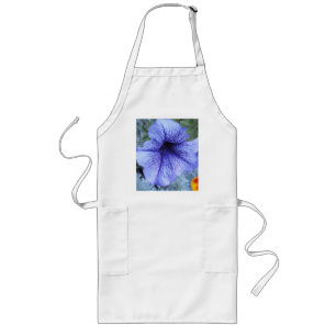 Purple Petunia Long Apron