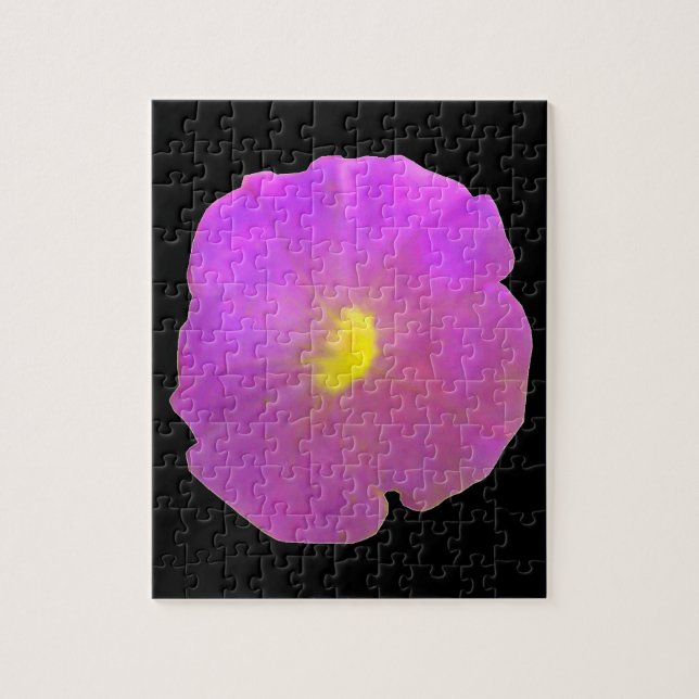 Purple Petunia Puzzle (Vertical)