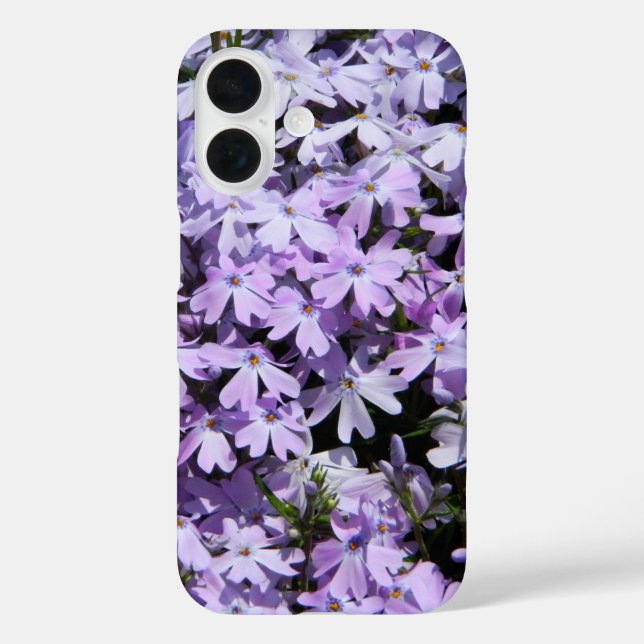 Purple Phantasy Flower iPhone Case (Back)